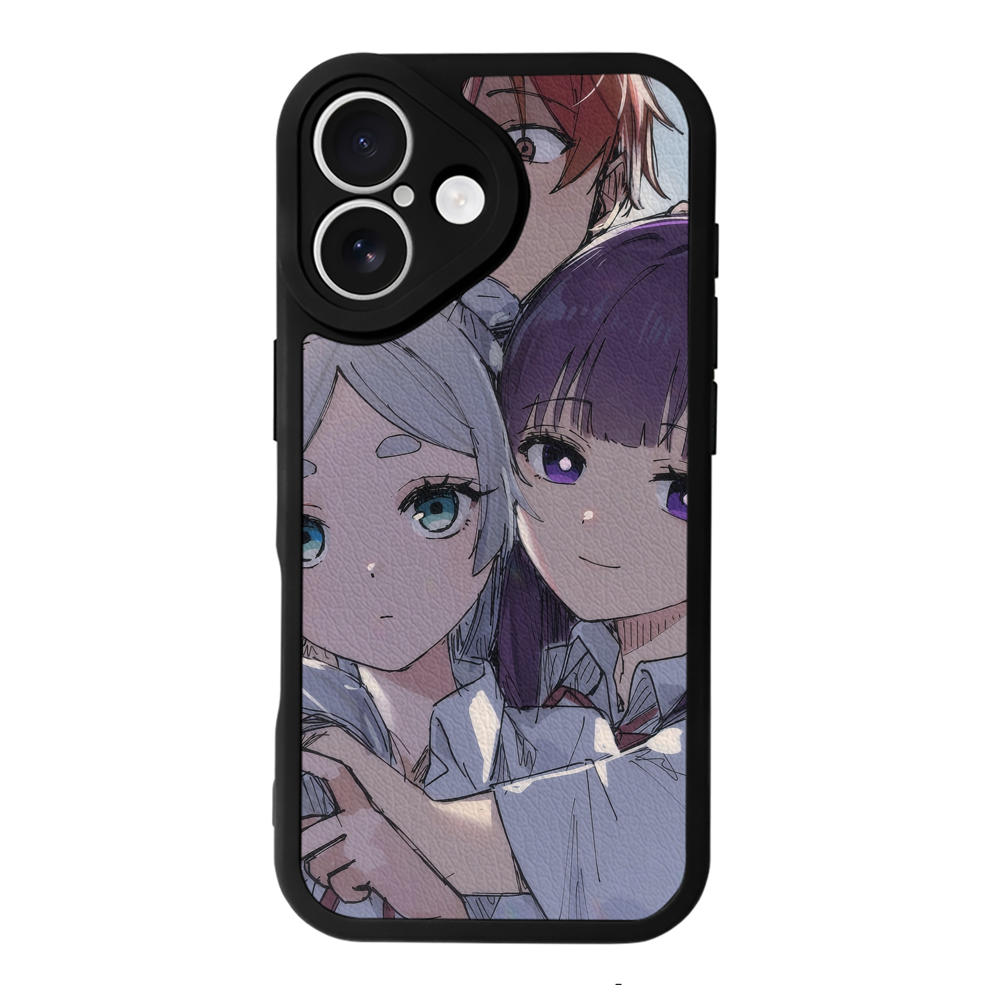 （画像用） 葬送のフリーレン Frieren 【iPhone 16シリーズ対応】シリコンスマホケース（レザー調） 材質：シリコン